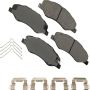 Akebono ACT2304 Akebono ProACT Ultra Premium Ceramic Disc Brake Pad Kit