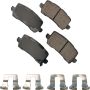 Akebono ACT2372 Akebono ProACT Ultra Premium Ceramic Disc Brake Pad Kit
