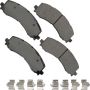 Akebono ACT2382 Akebono ProACT Ultra Premium Ceramic Disc Brake Pad Kit