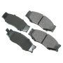 Akebono ACT266 Akebono ProACT Ultra Premium Ceramic Disc Brake Pad Kit