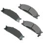 Akebono ACT333 Akebono ProACT Ultra Premium Ceramic Disc Brake Pad Kit
