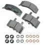 Akebono ACT370 Akebono ProACT Ultra Premium Ceramic Disc Brake Pad Kit