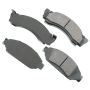 Akebono ACT375 Akebono ProACT Ultra Premium Ceramic Disc Brake Pad Kit