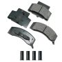 Akebono ACT459 Akebono ProACT Ultra Premium Ceramic Disc Brake Pad Kit