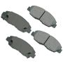 Akebono ACT465 Akebono ProACT Ultra Premium Ceramic Disc Brake Pad Kit