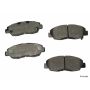 Akebono ACT465A Akebono ProACT Ultra Premium Ceramic Disc Brake Pad Kit