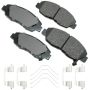 Akebono ACT465B Akebono ProACT Ultra Premium Ceramic Disc Brake Pad Kit