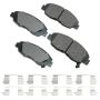 Akebono ACT465D Akebono ProACT Ultra Premium Ceramic Disc Brake Pad Kit