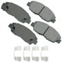 Akebono ACT465E Akebono ProACT Ultra Premium Ceramic Disc Brake Pad Kit