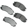 Akebono ACT470 Akebono ProACT Ultra Premium Ceramic Disc Brake Pad Kit