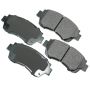Akebono ACT476 Akebono ProACT Ultra Premium Ceramic Disc Brake Pad Kit