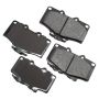 Akebono ACT502 Akebono ProACT Ultra Premium Ceramic Disc Brake Pad Kit