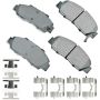 Akebono ACT503A Akebono ProACT Ultra Premium Ceramic Disc Brake Pad Kit