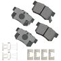 Akebono ACT536B Akebono ProACT Ultra Premium Ceramic Disc Brake Pad Kit