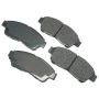 Akebono ACT562 Akebono ProACT Ultra Premium Ceramic Disc Brake Pad Kit