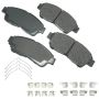 Akebono ACT562A Akebono ProACT Ultra Premium Ceramic Disc Brake Pad Kit