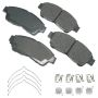 Akebono ACT562B Akebono ProACT Ultra Premium Ceramic Disc Brake Pad Kit
