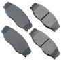 Akebono ACT604 Akebono ProACT Ultra Premium Ceramic Disc Brake Pad Kit