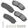 Akebono ACT606A Akebono ProACT Ultra Premium Ceramic Disc Brake Pad Kit