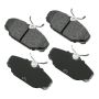 Akebono ACT610 Akebono ProACT Ultra Premium Ceramic Disc Brake Pad Kit