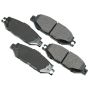 Akebono ACT613 Akebono ProACT Ultra Premium Ceramic Disc Brake Pad Kit