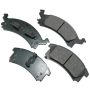 Akebono ACT673 Akebono ProACT Ultra Premium Ceramic Disc Brake Pad Kit