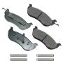 Akebono ACT674 Akebono ProACT Ultra Premium Ceramic Disc Brake Pad Kit