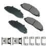 Akebono ACT679 Akebono ProACT Ultra Premium Ceramic Disc Brake Pad Kit