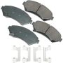 Akebono ACT699 Akebono ProACT Ultra Premium Ceramic Disc Brake Pad Kit