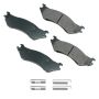 Akebono ACT702 Akebono ProACT Ultra Premium Ceramic Disc Brake Pad Kit