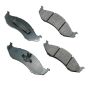 Akebono ACT712 Akebono ProACT Ultra Premium Ceramic Disc Brake Pad Kit