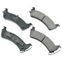 Akebono ACT713 Akebono ProACT Ultra Premium Ceramic Disc Brake Pad Kit