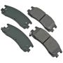 Akebono ACT714 Akebono ProACT Ultra Premium Ceramic Disc Brake Pad Kit