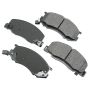 Akebono ACT716 Akebono ProACT Ultra Premium Ceramic Disc Brake Pad Kit