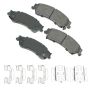 Akebono ACT729 Akebono ProACT Ultra Premium Ceramic Disc Brake Pad Kit