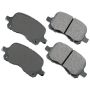 Akebono ACT741 Akebono ProACT Ultra Premium Ceramic Disc Brake Pad Kit