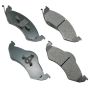 Akebono ACT746 Akebono ProACT Ultra Premium Ceramic Disc Brake Pad Kit