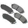 Akebono ACT773 Akebono ProACT Ultra Premium Ceramic Disc Brake Pad Kit