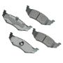 Akebono ACT782 Akebono ProACT Ultra Premium Ceramic Disc Brake Pad Kit