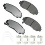 Akebono ACT787A Akebono ProACT Ultra Premium Ceramic Disc Brake Pad Kit