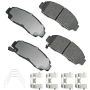 Akebono ACT787B Akebono ProACT Ultra Premium Ceramic Disc Brake Pad Kit