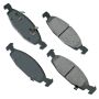 Akebono ACT790 Akebono ProACT Ultra Premium Ceramic Disc Brake Pad Kit