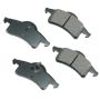 Akebono ACT791 Akebono ProACT Ultra Premium Ceramic Disc Brake Pad Kit