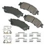 Akebono ACT792 Akebono ProACT Ultra Premium Ceramic Disc Brake Pad Kit