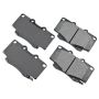 Akebono ACT799 Akebono ProACT Ultra Premium Ceramic Disc Brake Pad Kit