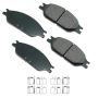Akebono ACT803 Akebono ProACT Ultra Premium Ceramic Disc Brake Pad Kit
