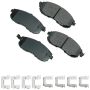 Akebono ACT815A Akebono ProACT Ultra Premium Ceramic Disc Brake Pad Kit