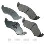 Akebono ACT820 Akebono ProACT Ultra Premium Ceramic Disc Brake Pad Kit