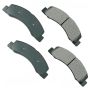 Akebono ACT824 Akebono ProACT Ultra Premium Ceramic Disc Brake Pad Kit