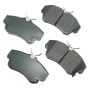 Akebono ACT841 Akebono ProACT Ultra Premium Ceramic Disc Brake Pad Kit